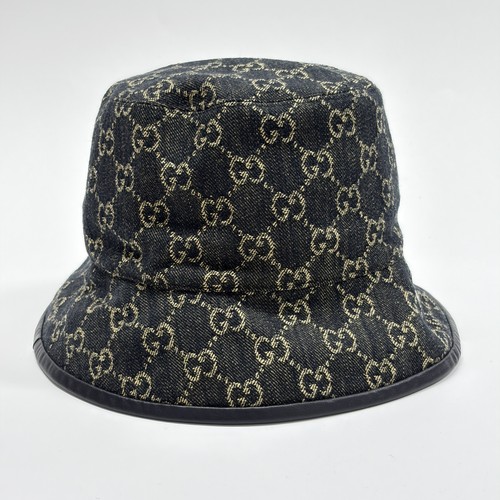 Gucci denim bucket hat - gucci,