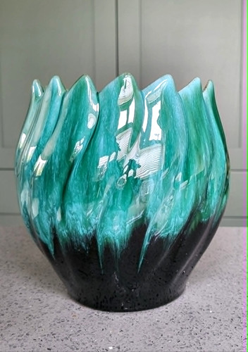 Vintage blue mountain pottery - mountain,