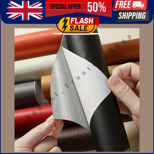 Self adhesive leather repair - leather,