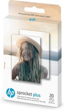 HP Zink 2 x 3 in Sticky Back Sprocket Photo Paper - 20 Sheets- TOMORROW DELIVERY