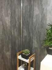 Loft Concrete Grey Bathroom Wall Panels Shower Wet Wall PVC Kitchen Cladding