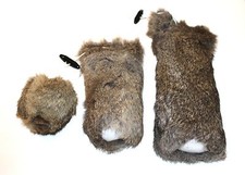 Dog & Field - Rabbit Fur / Skin - Dog Training Dummies and Tennis Balls
