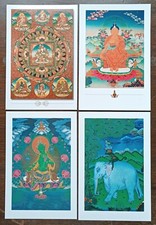 Buddhist Auspicious Postcard