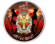 QARANC remembrance lest we forget lapel pin badge 25mm