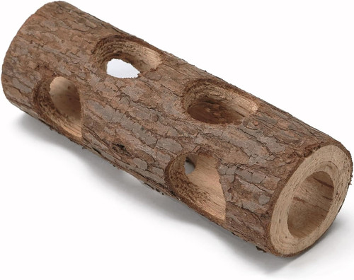 Natural wood tunnel hamster - ✨natural,