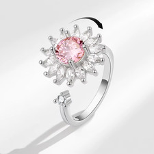 925 Sterling Silver Sunflower
