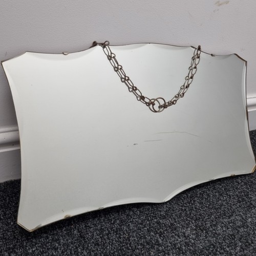 1930s bevelled edge art - bevelled,