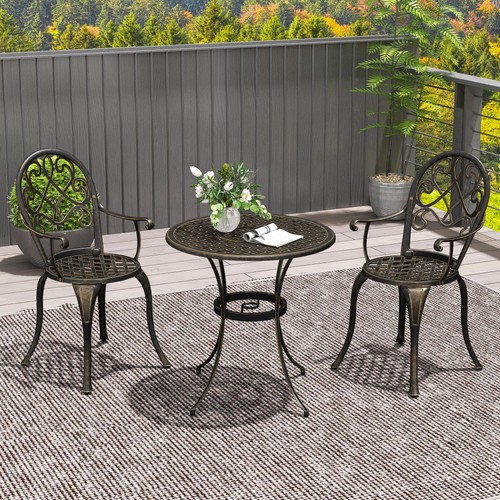 3pcs garden aluminium - 3pcs,