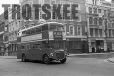 35mm Negative London Transport AEC Routemaster Park Royal RM111 VLT111 c1967