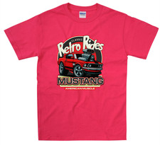 Graphic T Shirt Retro Rides Boss 302 Mustang Custom Printed Design Vintage Top