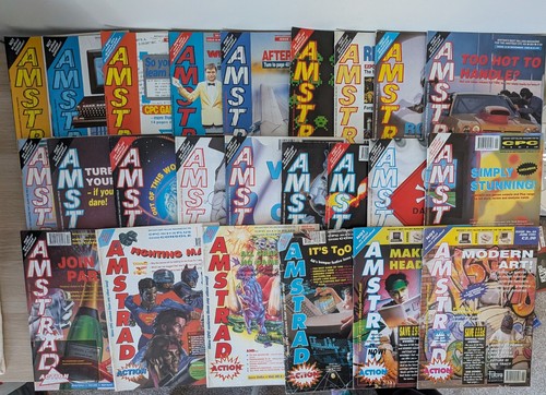 Amstrad action magazine - action,