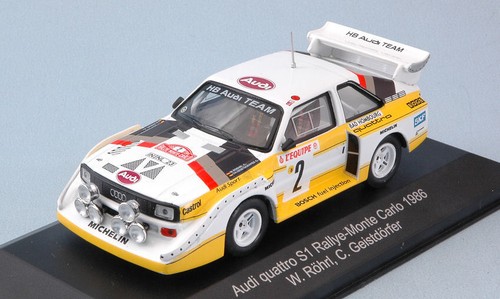 Audi quattro diecast rally - audi,