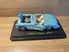 Burago 1957 Chevrolet Corvette Car - Scale 1:24