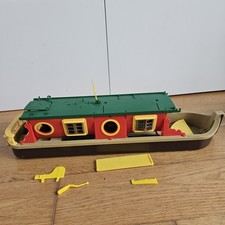 Sylvanian Families River Canal Boat 90s Edition with some accesories 