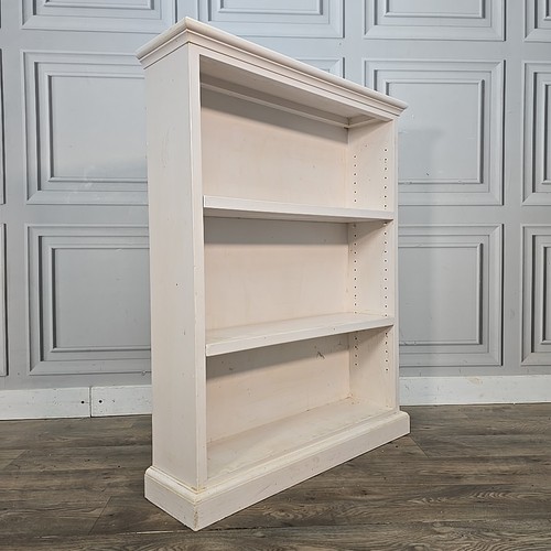 Vintage painted bookcase - painted,