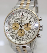Mens Steel 18K Gold Breitling