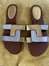 Gold/silver Metallic Sliders