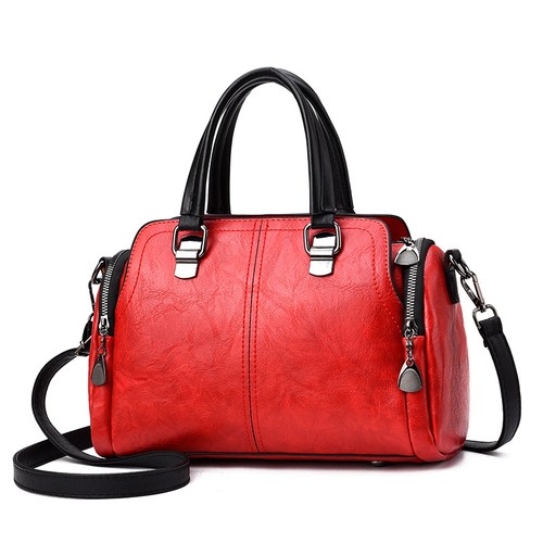 Womens leather handbag - womens, pu