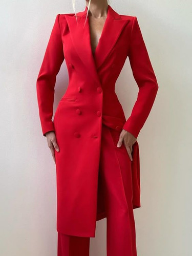 Elegant women suits long - elegant,