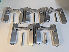 Carlisle Brass DL181SC Satin Chrome Door Handles | 10 Sets | Standard & Bathroom