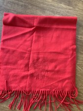 Deep Red Versace Scarf