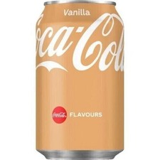 Coca Cola Vanilla Can 330ml x
