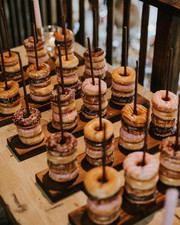 Wooden Donut Stands