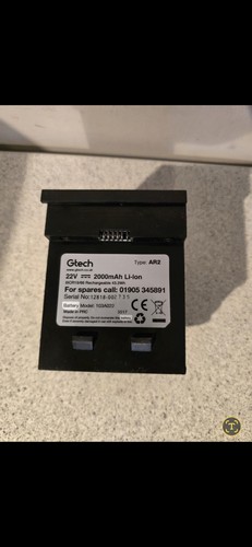 Gtech 22v lithium ion battery - gtech, lithium-ion