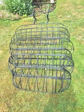 Wrought iron wall - wrought, plantersĺ