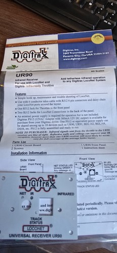 Digitrax ur90 dcc infrared - digitrax,