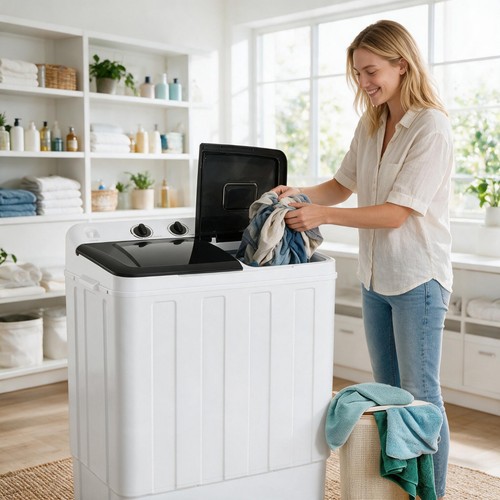 Portable washing machine 30lbs - machine,