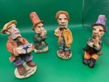 Vintage 4 Will Young Style Figures 2 x Dan'l Widdon, Bill Brewer & "Arry 'Awke