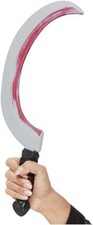 Sickle Sword Prop Halloween Fancy Dress Accessory Scythe