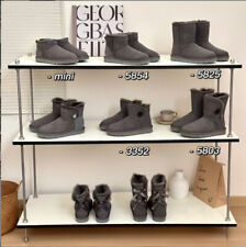 WOMENS LADIES FLAT WARM WINTER FAUX FUR LINED SNUGG ANKLE SHOES BOOTS SIZE 3-8