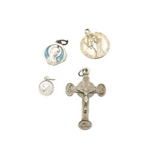 Vintage Catholic Medal Lot w/