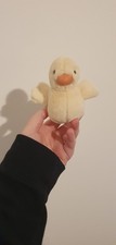 Jellycat Yellow Fluffy Duckling Plush No Paper Tags