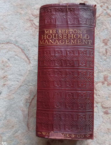 Mrs beeton book household - book,