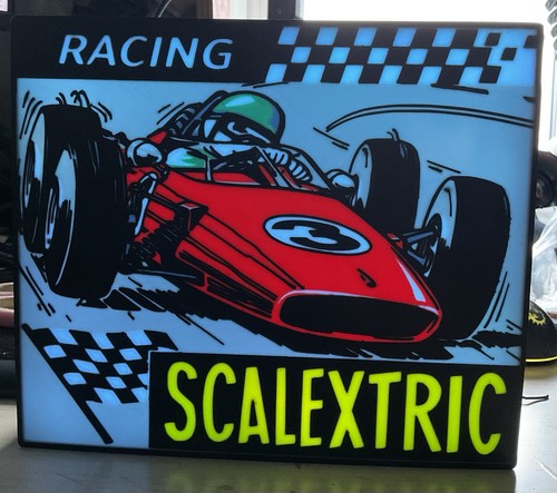 Printed scalextric racing - printed,