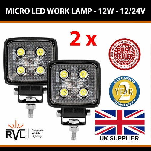 Small square 12w led - work, lamp