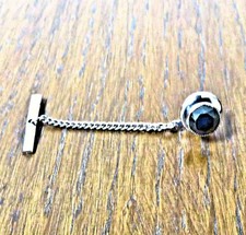 Vintage 60's Hematite Silver