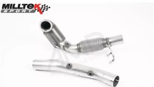 Milltek sports Cat Downpipe with 200 Cell HJS inc GPF/OPF bypass, Mk7.5 Golf Gti