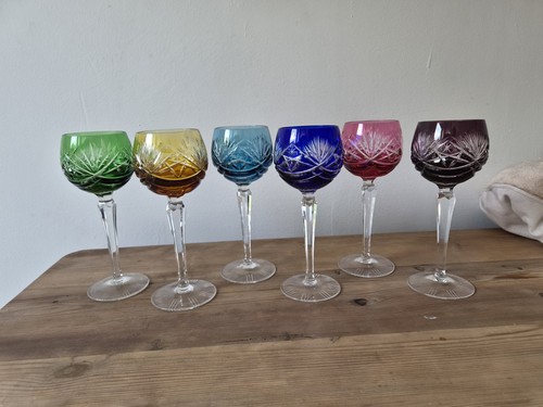 Vintage bohemian coloured hock - vintage,