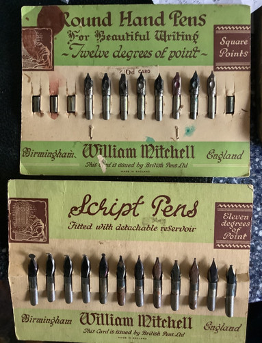 Vintage william mitchell nib - william,
