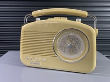 Steepletone Brighton AM/FM Radio Retro Vintage Tested Working + Cable