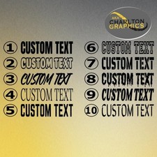 2X Motorcycle stickers decals