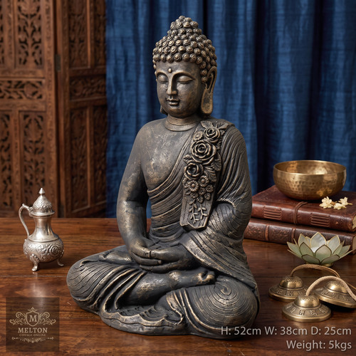 Sitting buddha large statue - sitting,