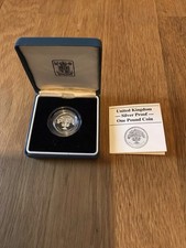 1987 UK Silver Proof One Pound