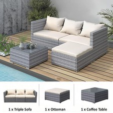 Rattan Garden Furniture Corner