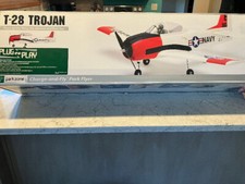 Parkzone T-28 Trojan RC Warbird Airplane - PNP Version.