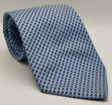 Blue & Black Tie Check Pattern